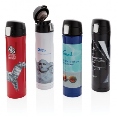 Logo trade business gift photo of: RCS Re-steel easy lock vacuum flask