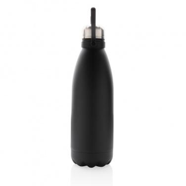 Logo trade promotional gifts image of: RCS Recycled stainless steel large vacuum bottle 1.5L