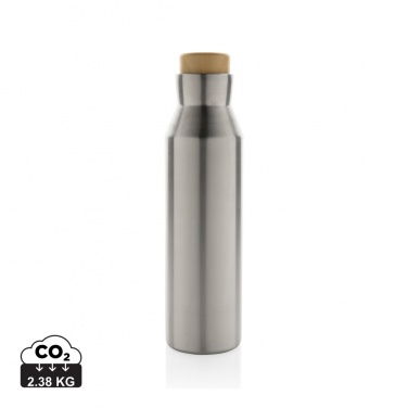 Logo trade promotional giveaways picture of: Gaia RCS certified recycled stainless steel vacuum bottle