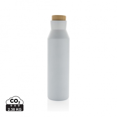 Logo trade advertising product photo of: Gaia RCS certified recycled stainless steel vacuum bottle