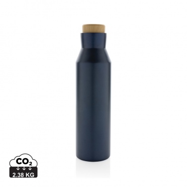 Logo trade business gift photo of: Gaia RCS certified recycled stainless steel vacuum bottle