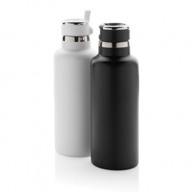 Logo trade promotional gifts image of: Hydro RCS recycled stainless steel vacuum bottle with spout