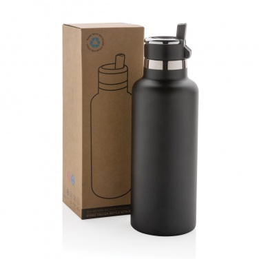 Logotrade promotional giveaways photo of: Hydro RCS recycled stainless steel vacuum bottle with spout