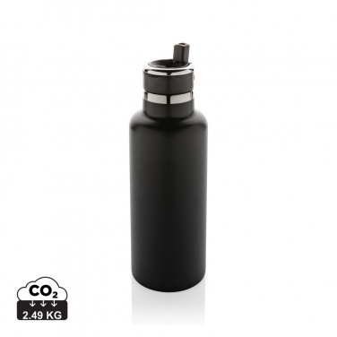 Logotrade promotional items photo of: Hydro RCS recycled stainless steel vacuum bottle with spout