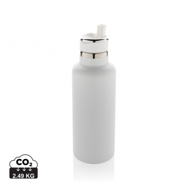 Logotrade promotional item picture of: Hydro RCS recycled stainless steel vacuum bottle with spout