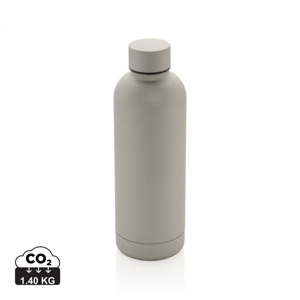 Logo trade promotional giveaways picture of: RCS Recycled stainless steel Impact vacuum bottle