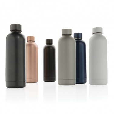 Logo trade promotional giveaways image of: RCS Recycled stainless steel Impact vacuum bottle