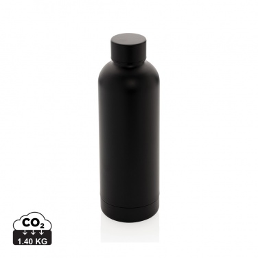 Logo trade promotional merchandise image of: RCS Recycled stainless steel Impact vacuum bottle