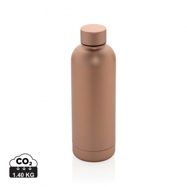 Logo trade promotional merchandise image of: RCS Recycled stainless steel Impact vacuum bottle