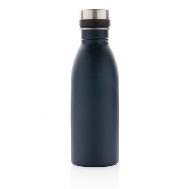 Logo trade promotional merchandise photo of: RCS Recycled stainless steel deluxe water bottle