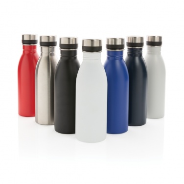 Logo trade promotional giveaway photo of: RCS Recycled stainless steel deluxe water bottle