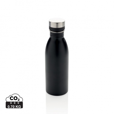 Logo trade promotional giveaway photo of: RCS Recycled stainless steel deluxe water bottle