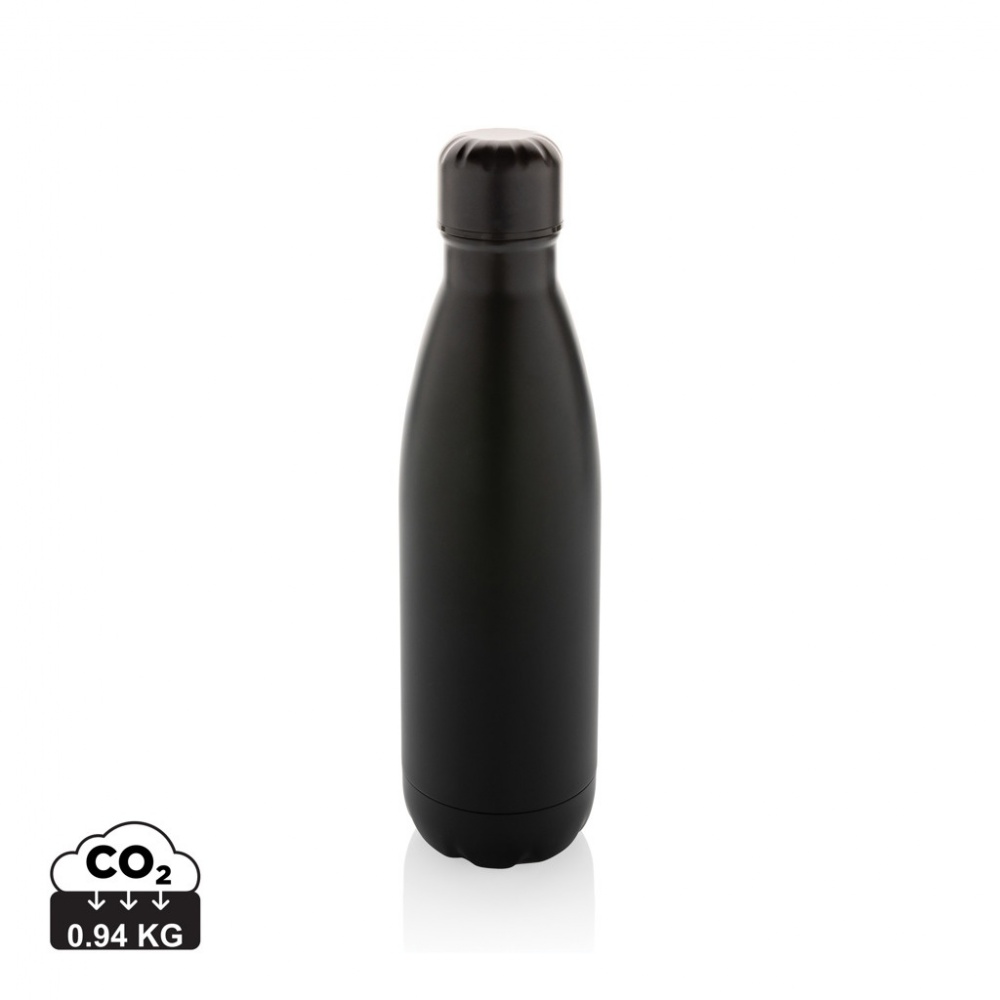 Logotrade promotional item picture of: Eureka RCS certified re-steel single wall water bottle