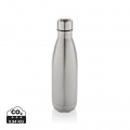 Eureka RCS certified re-steel single wall water bottle, silver