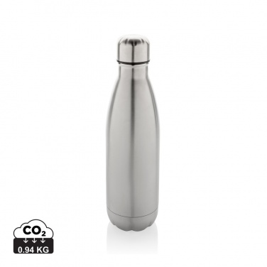 Logotrade promotional item picture of: Eureka RCS certified re-steel single wall water bottle