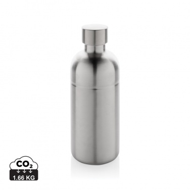 Logo trade corporate gifts image of: Soda RCS certified re-steel carbonated drinking bottle