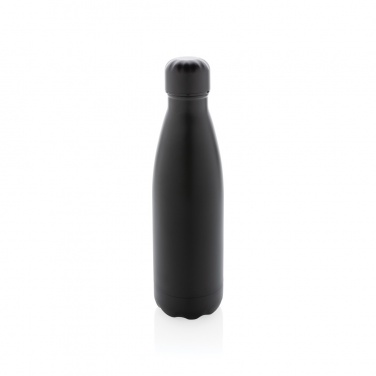 Logotrade promotional gift picture of: Solid colour vacuum stainless steel bottle 500 ml