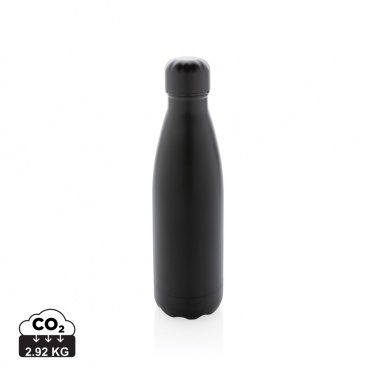 Logotrade promotional gift picture of: Solid colour vacuum stainless steel bottle 500 ml