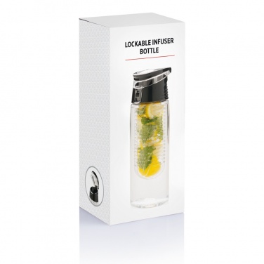 Logo trade promotional gifts picture of: Lockable infuser bottle