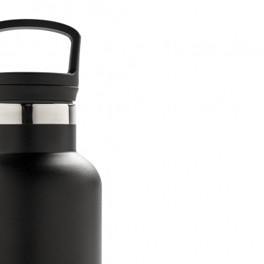 Logo trade corporate gifts image of: Vacuum insulated leak proof standard mouth bottle