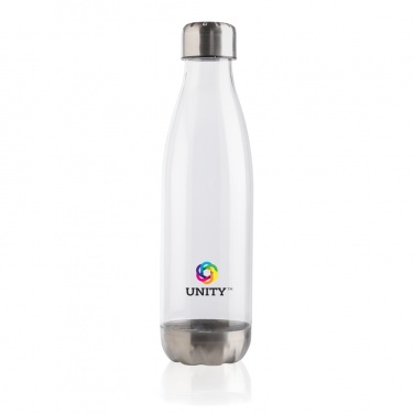 Logo trade promotional merchandise image of: Leakproof water bottle with stainless steel lid