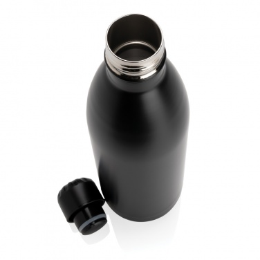 Logotrade promotional giveaway picture of: Solid colour vacuum stainless steel bottle 1L