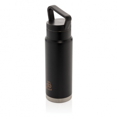 Logotrade business gift image of: Leakproof vacuum on-the-go bottle with handle