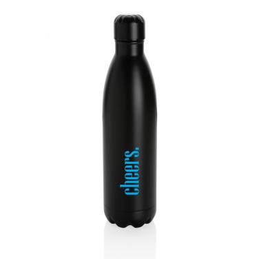 Logo trade promotional gifts image of: Solid colour vacuum stainless steel bottle 750ml