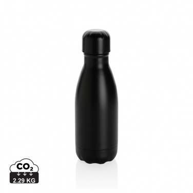 Logo trade promotional products image of: Solid colour vacuum stainless steel bottle 260ml