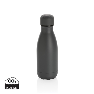 Logotrade promotional gift picture of: Solid colour vacuum stainless steel bottle 260ml