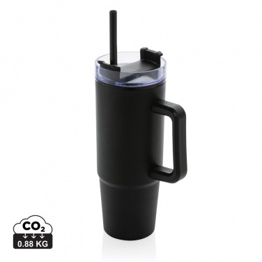 Logo trade promotional giveaways image of: Tana RCS plastic tumbler with handle 900ml