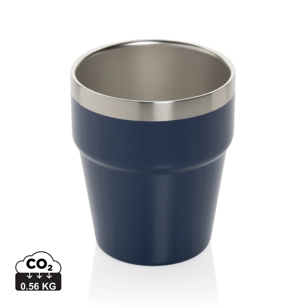 Logo trade promotional gifts image of: Clark RCS double wall coffee cup 300ML