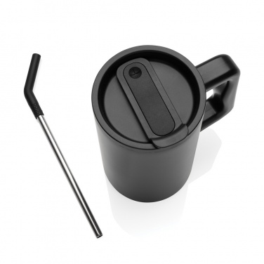Logotrade corporate gifts photo of: Cube RCS certified recycled steel mug 800ml