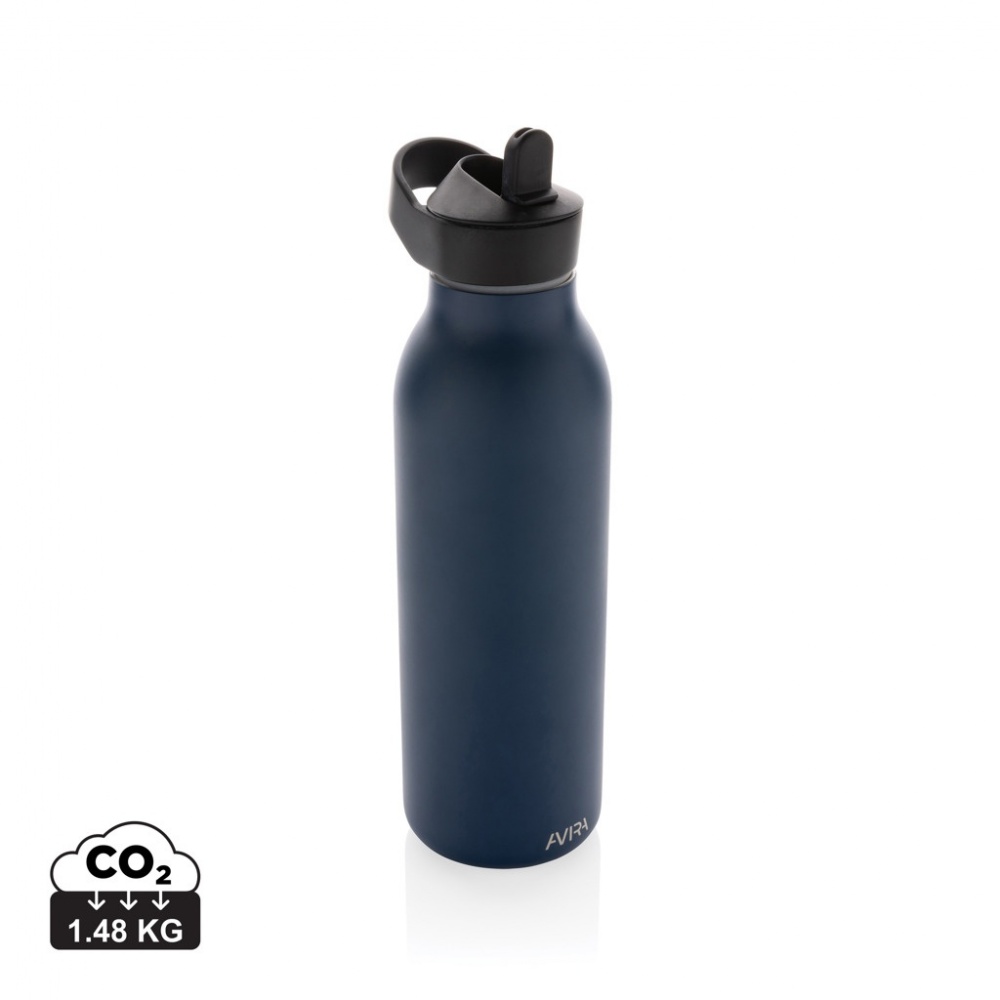 Logotrade promotional merchandise photo of: Avira Ara RCS Re-steel fliptop water bottle 500ml