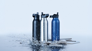 Logotrade corporate gift picture of: Avira Ara RCS Re-steel fliptop water bottle 500ml
