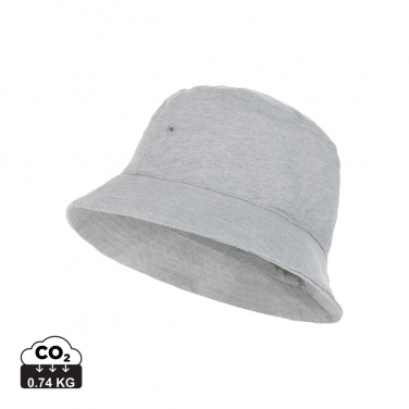 Logo trade promotional gift photo of: Impact Aware™ 285 gsm rcanvas one size bucket hat undyed