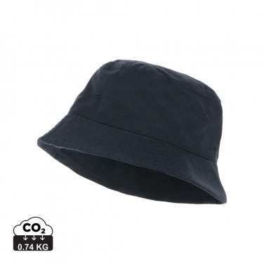 Logotrade promotional merchandise picture of: Impact Aware™ 285 gsm rcanvas one size bucket hat undyed