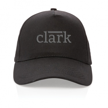 Logotrade promotional giveaway image of: Impact 5 panel 190gr Recycled cotton cap with AWARE™ tracer