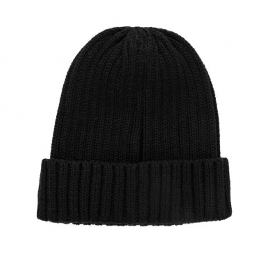 Logotrade promotional product picture of: Kennedi AWARE™ Polylana® beanie with large rib