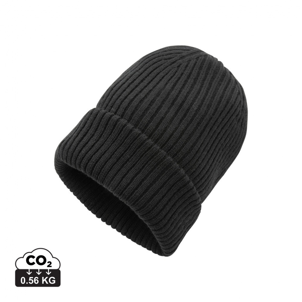 Logotrade corporate gift picture of: Impact AWARE™  Polylana® double knitted beanie