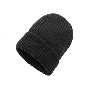 Logotrade advertising products photo of: Impact AWARE™  Polylana® double knitted beanie