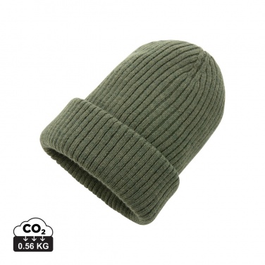 Logo trade advertising products image of: Impact AWARE™  Polylana® double knitted beanie