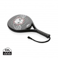 No Fear Fiber Glass Padel Racket, black