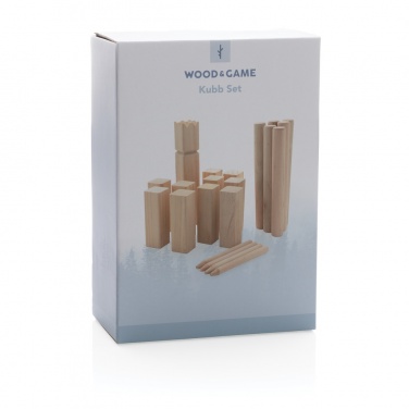 Logotrade business gifts photo of: Wooden kubb set