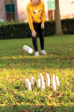 Logo trade promotional merchandise picture of: Wooden scatter set