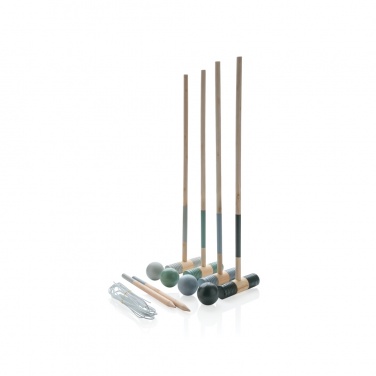 Logotrade promotional merchandise picture of: Wooden croquet set