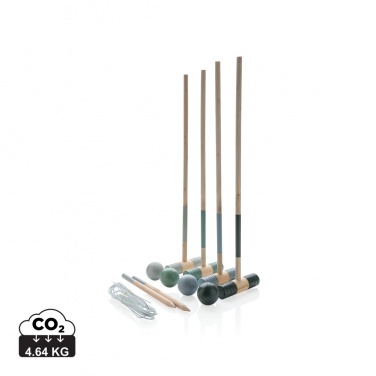 Logotrade corporate gift picture of: Wooden croquet set