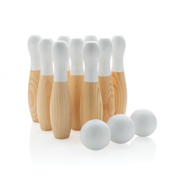 Logotrade promotional items photo of: Wooden skittles set