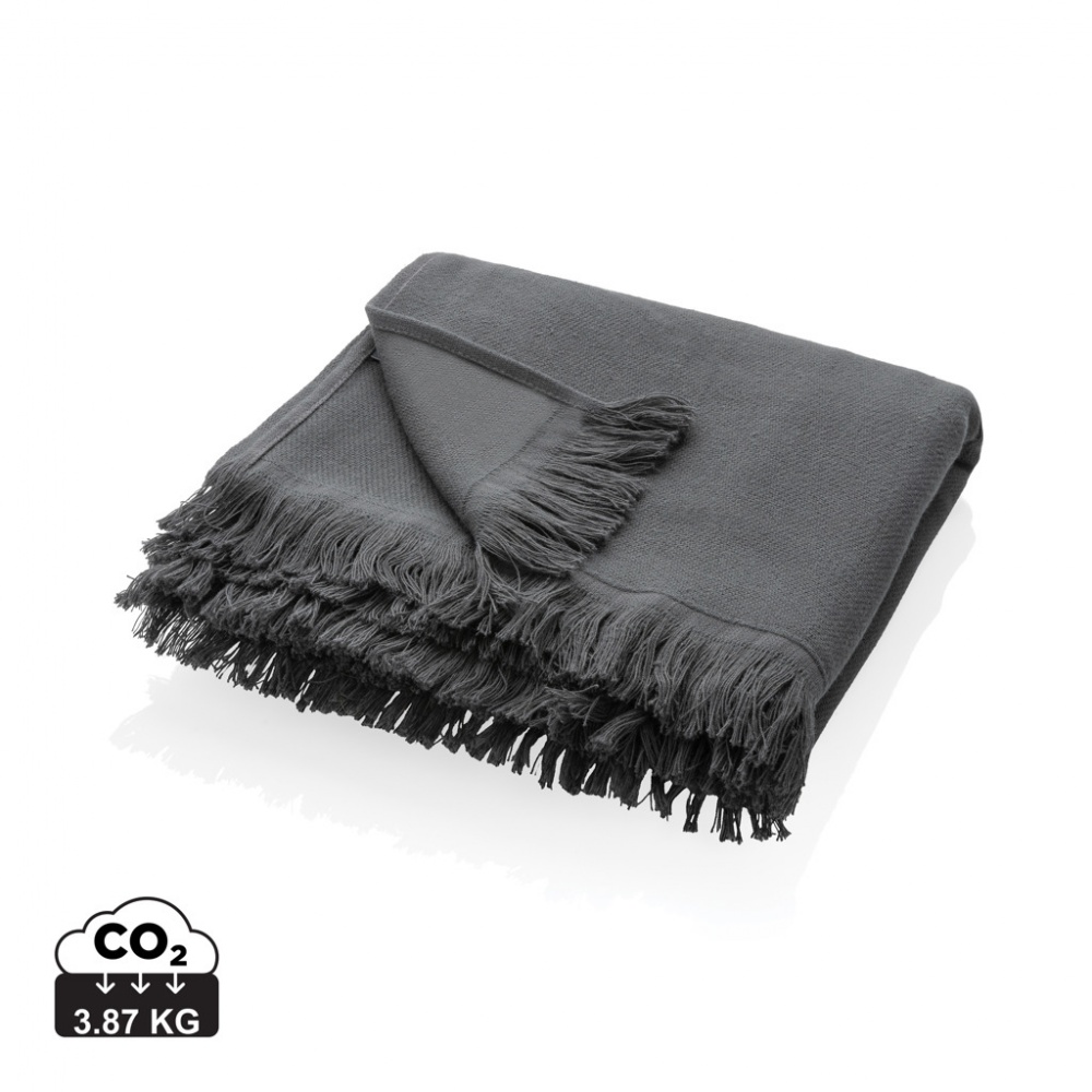 Logotrade promotional item picture of: Ukiyo Keiko AWARE™ solid hammam towel 100x180cm