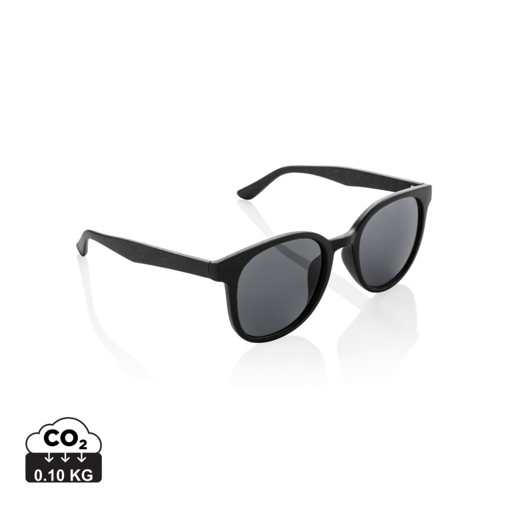 Logo trade promotional gift photo of: Wheat straw fibre sunglasses